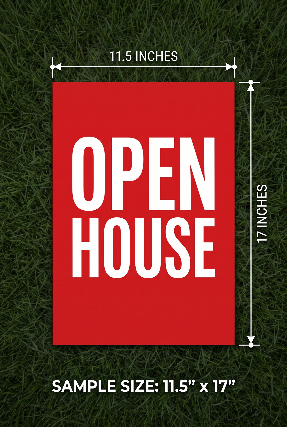 Open House Flyer, 8.5”×5.5”, 8.5”×11”, 11”×17”