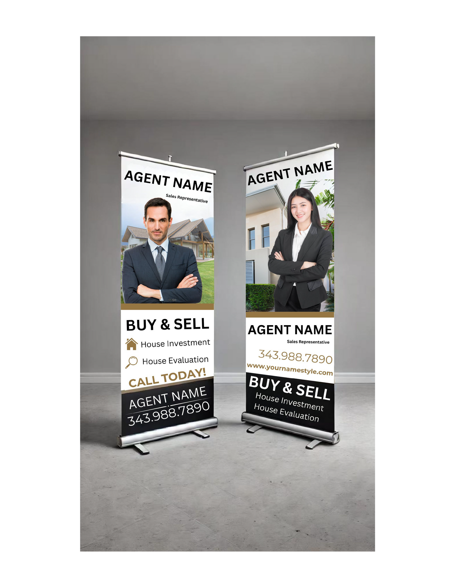 Retractable banner