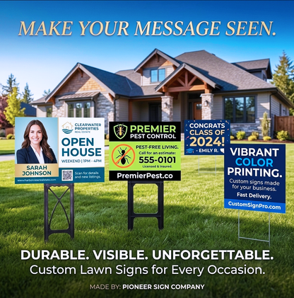 Lawn Sign