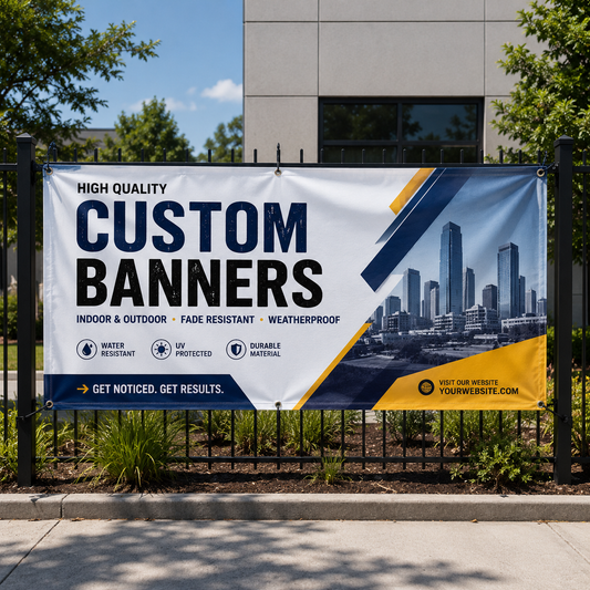 Hanging banner