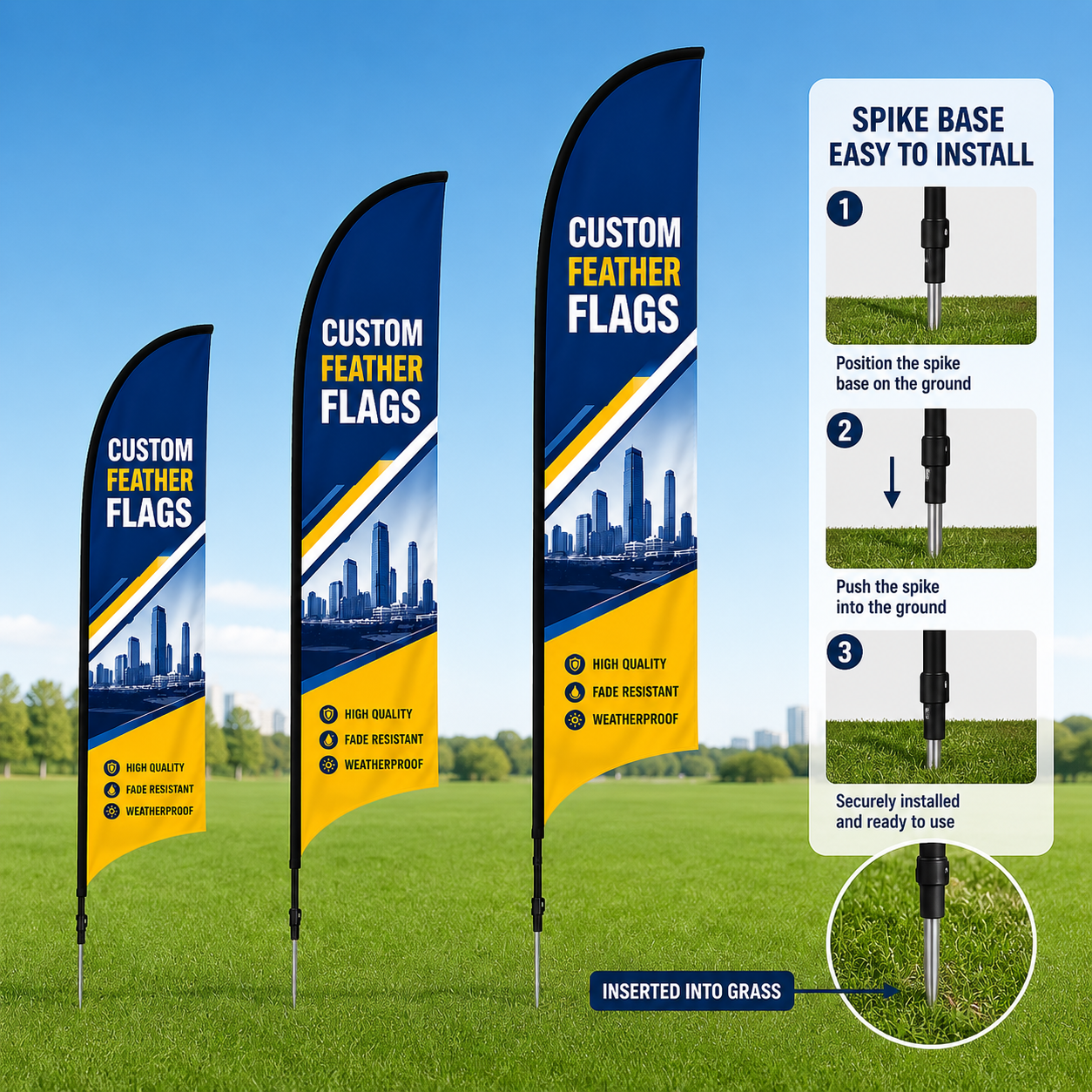 Feather flag