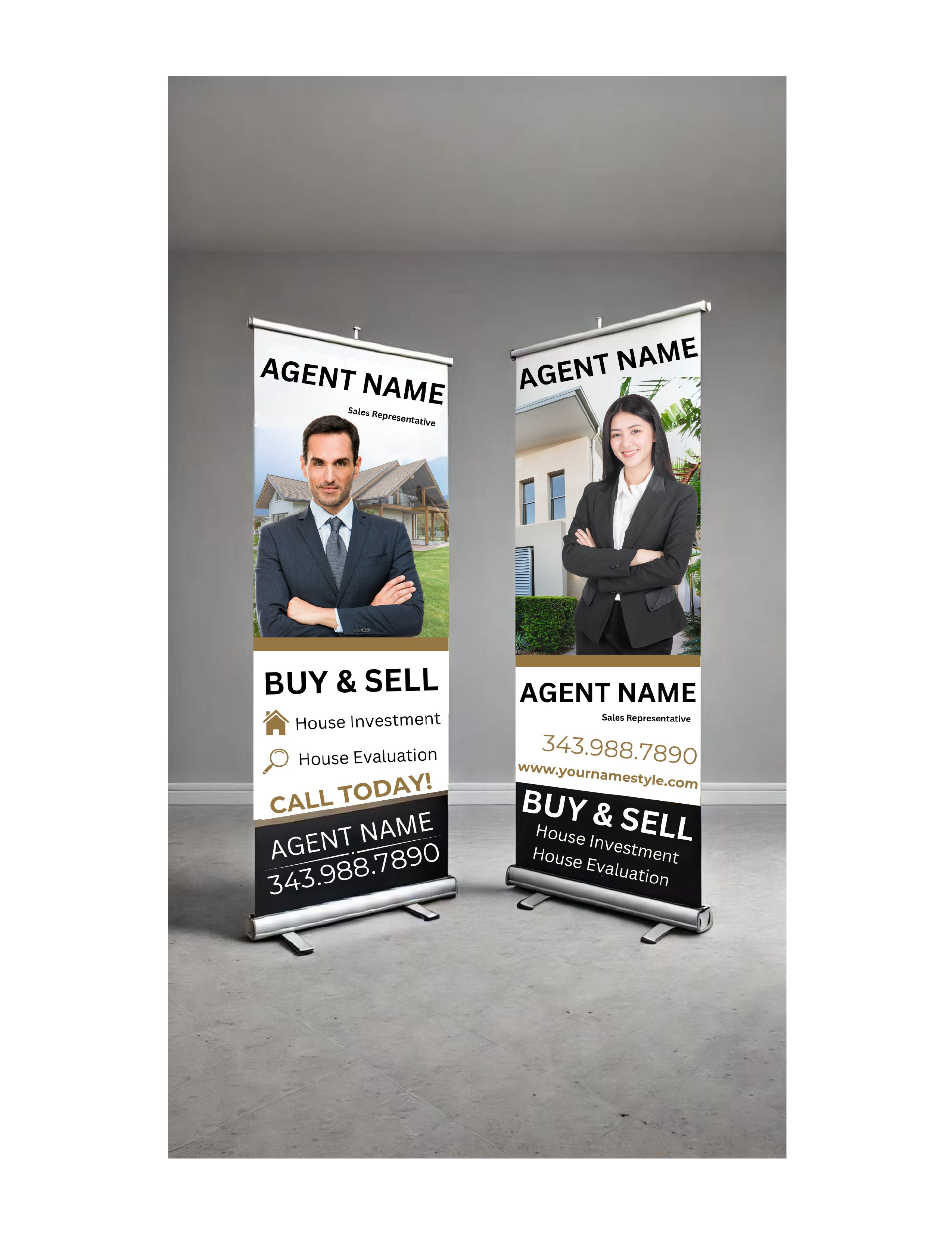 Retractable banner